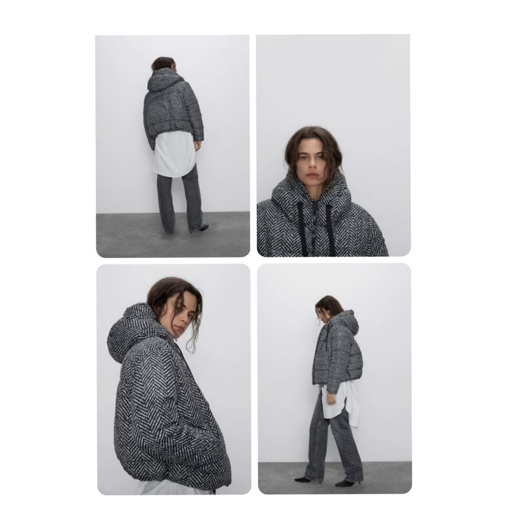 Zara puffer jacket